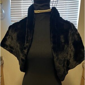 Vince Camuto faux fur Bolero